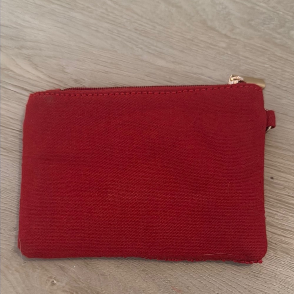 Universal Threads Red Beaded 'Game Day' Clutch - Picture 3 of 3